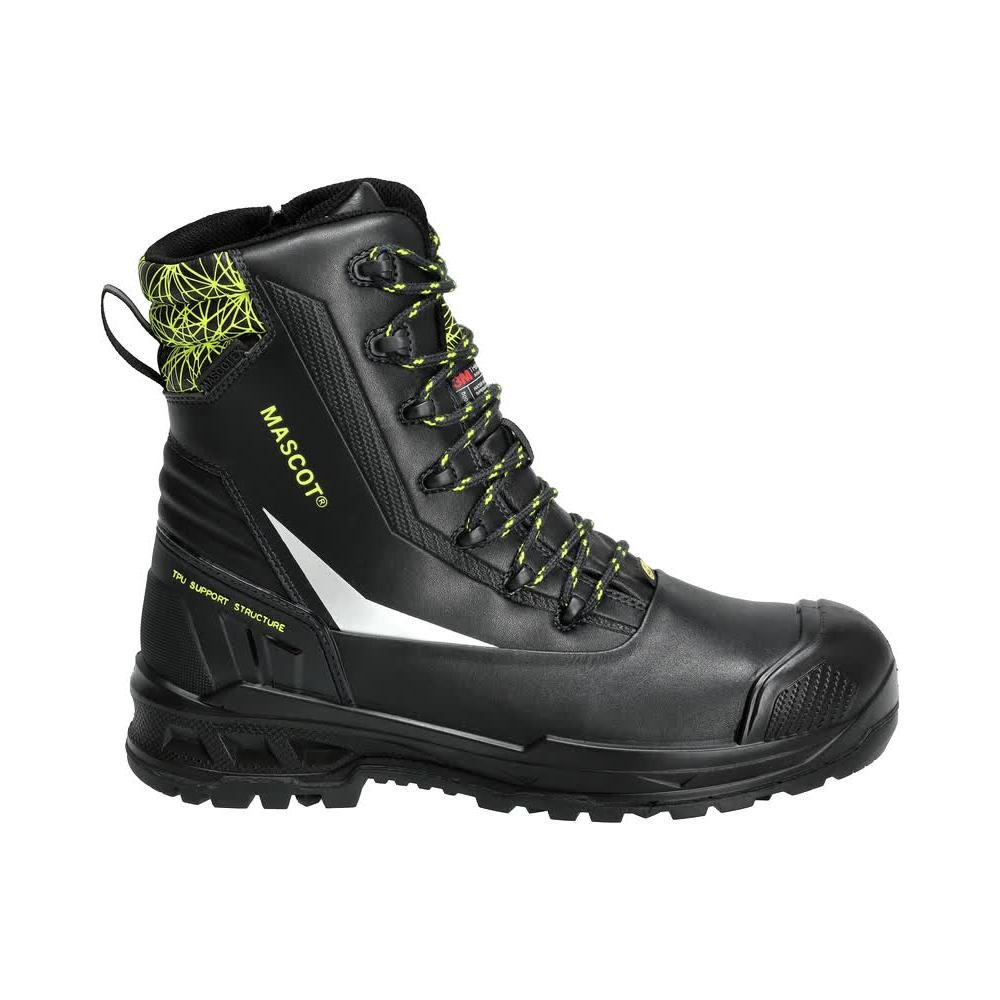 Botas de segurança S7S, atacadores Botas de segurança S7S, pretas