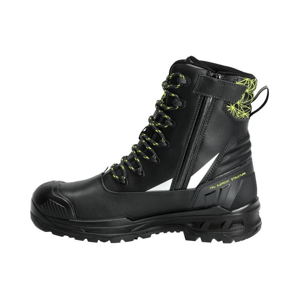 Botas de segurança S7S, atacadores Botas de segurança S7S, pretas