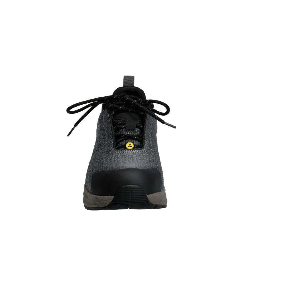 Calçado de segurança S1PS, cadarços calçado de segurança S1PS, cinza antracite/bege areia escuro