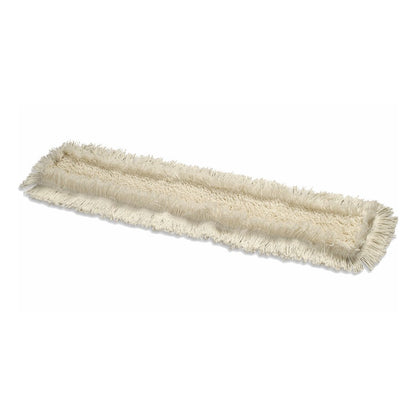 O Arcora FEUCHTWISCHMOPP da Arcora International GmbH é uma cabeça de esfregão de microfibra retangular, cor creme, com bordas desfiadas em fundo branco.