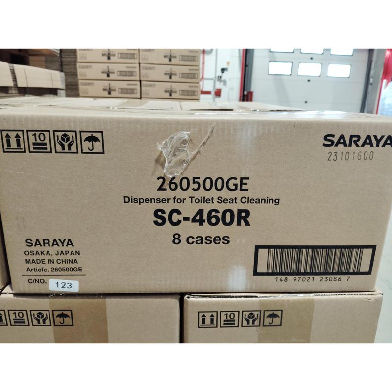 Desinfetante para assentos sanitários Saraya SC-460R. Doador | 1 peça