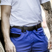 Cinto NITRAS com fivela de plástico, preto Poliéster: 100% | Pacote (1 peça)