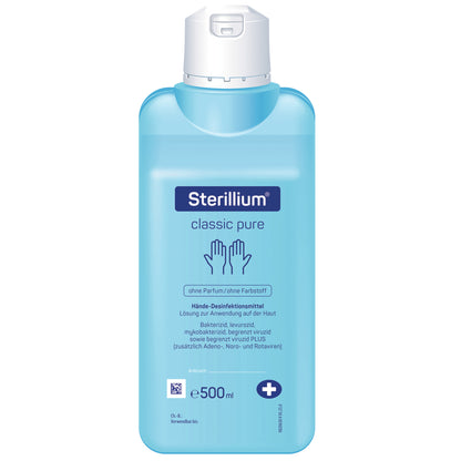 Desinfecção da mão pura clássica de Sterillium®