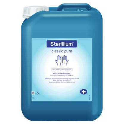Desinfecção da mão pura clássica de Sterillium®