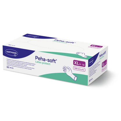 Hartmann Peha-soft® Latex protect, luva de exame sem pó, tamanho XL