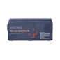 A bolsa de primeiros socorros para automóveis Holthaus Medical Mini, fabricada pela Holthaus Medical GmbH & Co. KG, é uma bolsa de primeiros socorros azul que atende às normas DIN 13164. É retangular e possui um fecho de correr, além de inscrições em alemão, inglês, francês e espanhol. As inscrições visíveis incluem "Mini bolsa de primeiros socorros para automóveis" e "Bolsa de primeiros socorros", tornando-a ideal para todas as emergências automotivas.