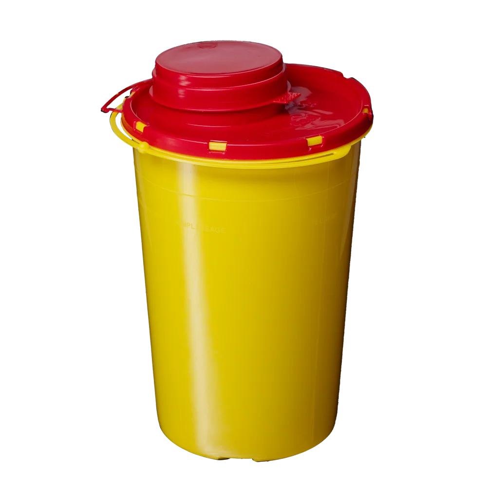 Caixa para descarte de cânulas CP 0,6 L | Pacote (1 peça)