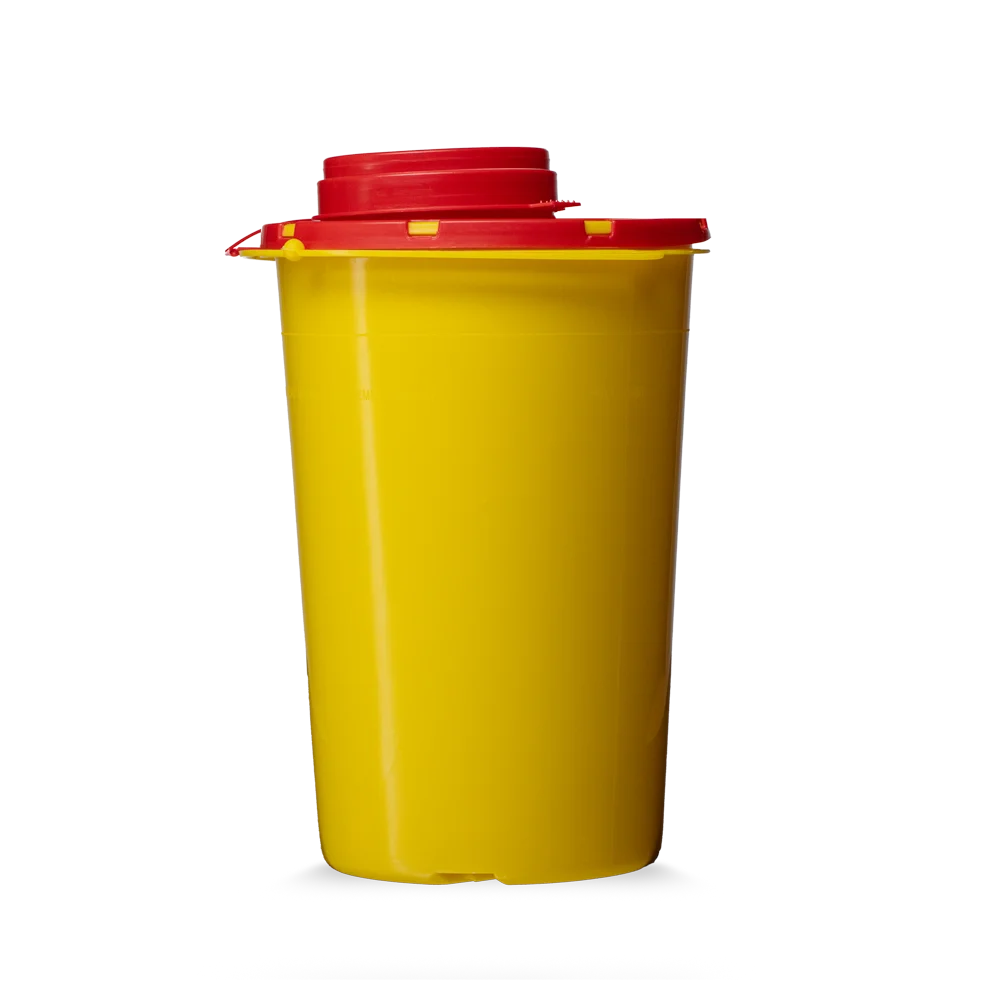 Caixa para descarte de cânulas CP 0,6 L | Pacote (1 peça)