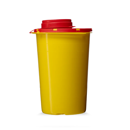 Caixa para descarte de cânulas CP 0,6 L | Pacote (1 peça)