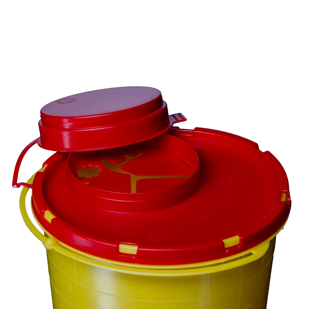 Caixa para descarte de cânulas CP 0,6 L | Pacote (1 peça)