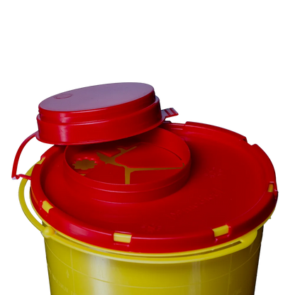 Caixa para descarte de cânulas CP 0,6 L | Pacote (1 peça)