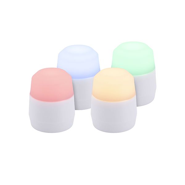 Papstar Pacote de recarga de lâmpadas LED Securit® 4 Ø 4 cm x 5 cm Tempo de iluminação "Amsterdam" 12-40 horas