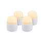 Papstar Pacote de recarga de lâmpadas LED Securit® 4 Ø 4 cm x 5 cm Tempo de iluminação "Amsterdam" 12-40 horas