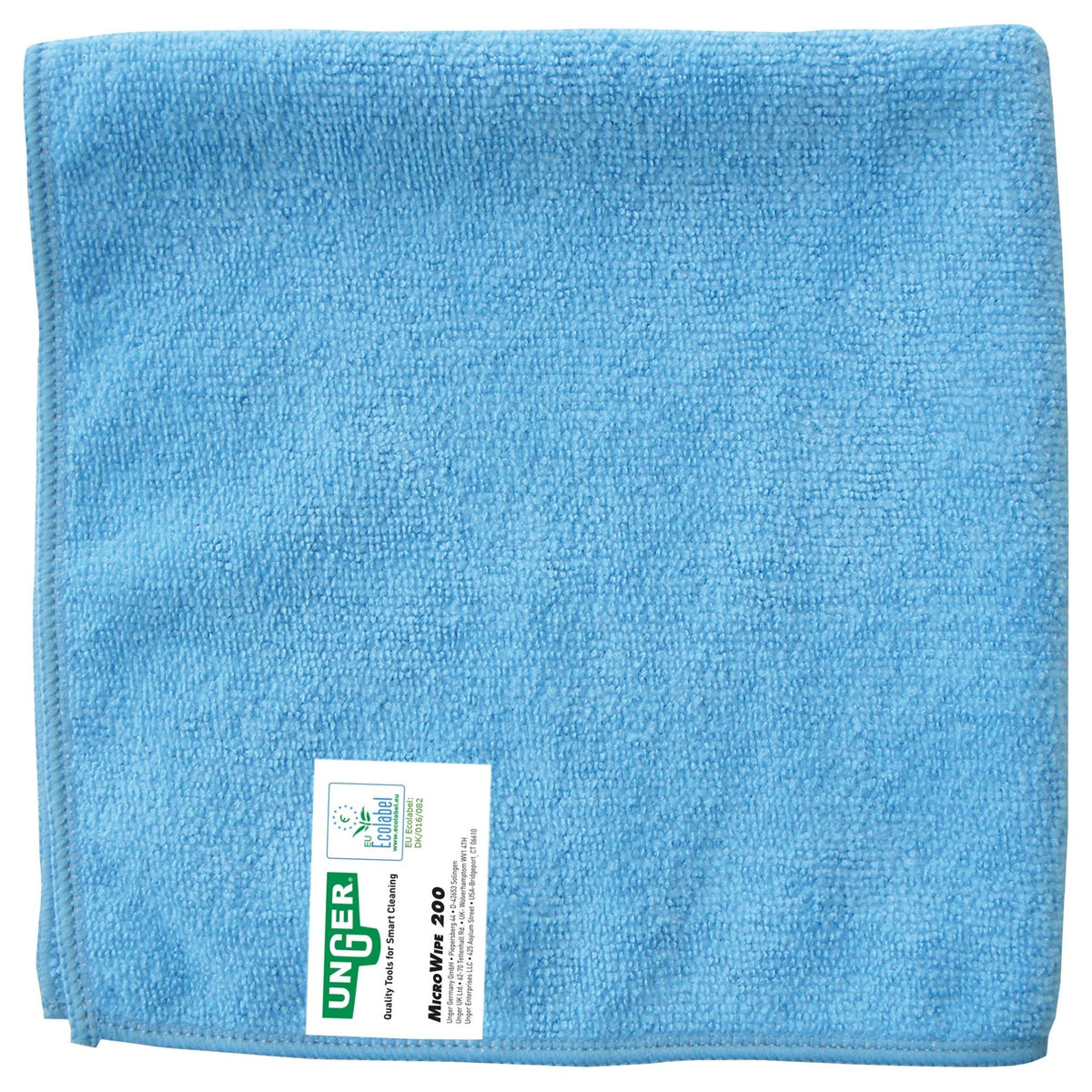 Unger SmartColor MicroWipe Mikrofasertuch 200, EU Ecolabel blau