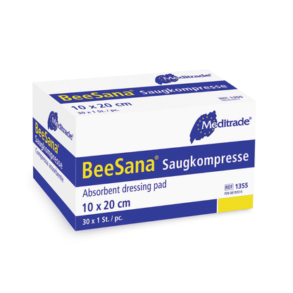 Compressas de sucção estéreis