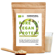 Proteína vegana orgânica em pó neutra sem soja