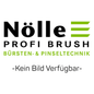 Logotipo da Nölle Profi Brush Bürsten- & Pinseltechnik e.K. com "Nenhuma imagem disponível" abaixo, três barras verdes à direita simbolizam ferramentas de qualidade como o cabo de enxada cruzada de 950 mm, em freixo, para enxada de 2,5-3,5 kg.