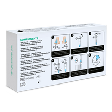 Conjunto de testes rápidos 12 em 1 para detecção de antígenos (COVID-19, influenza A/B, estreptococos, legionela e outros) | Pacote (1 teste)