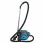 O aspirador industrial Arcora Pro1Plus da Arcora International GmbH é um aspirador industrial potente com uma longa mangueira preta, um tubo de metal e uma carcaça cinza escura com rodas e detalhes em azul e laranja.