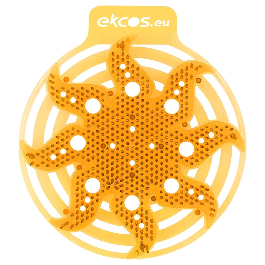 ëkcos powër screen Urinalsieb, bis 30 Tage Tropische Früchte (orange)