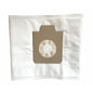 Um saco de filtro de tecido Arcora Ecoblack S9Q (10 unidades) saco de aspirador da Arcora International GmbH com design retangular branco, colar de papelão e abertura redonda é apresentado em um fundo branco sólido.