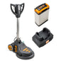 O TASKI ERGODISC FLEXX 43 Starterkit da Diversey Deutschland GmbH & Co. OHG é uma máquina monodisco a bateria com três velocidades e design marcante, fornecida com bateria e estação de carregamento (1 peça).