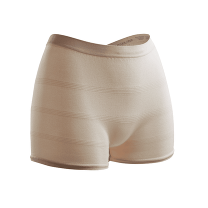 calcinha fixadora elástica nude