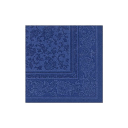 Os 20 guardanapos "ROYAL Collection" 1/4-dobra (40x40 cm) da PAPSTAR da PAPSTAR GmbH, com seu elegante padrão de flores e arabescos em relevo, são ideais para uma decoração de mesa estilosa e para qualquer ocasião especial.