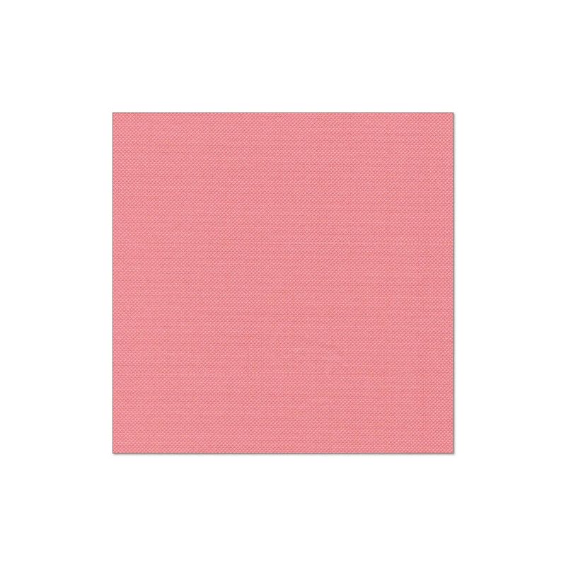 A imagem mostra um quadrado plano, preenchido com um tom de rosa claro intenso, semelhante aos guardanapos PAPSTAR da "ROYAL Collection" da PAPSTAR GmbH. A superfície é uniformemente colorida e tem uma textura discreta, tornando-a perfeita para decorações de mesa exigentes.