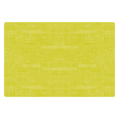 O conjunto de mesa de silicone Duni da Duni GmbH é um conjunto de mesa retangular em amarelo brilhante, que apresenta um design texturizado e tecido com linhas cruzadas sutis. Este conjunto de mesa antiderrapante possui bordas arredondadas e é feito para ser tanto elegante quanto fácil de cuidar, tornando-o perfeito para qualquer ambiente de refeição. Disponível em pacote de seis, cada conjunto mede 30 x 45 cm.