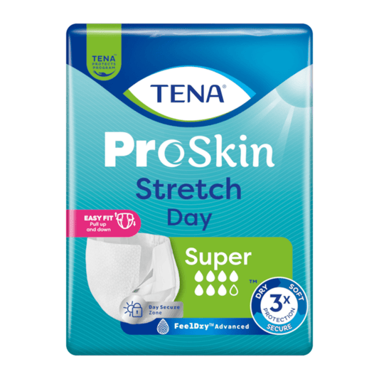 Calças para incontinência TENA ProSkin Stretch Day Super