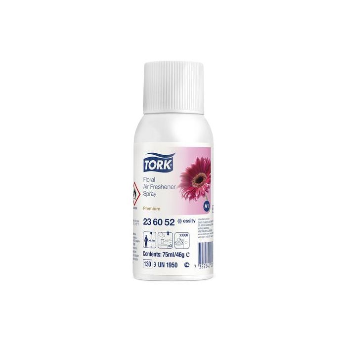 Spray ambientador Tork com aroma floral | Frasco (75ml)