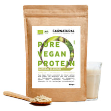 Proteína vegana orgânica em pó neutra sem soja