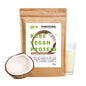Proteína vegana orgânica em pó de coco sem soja
