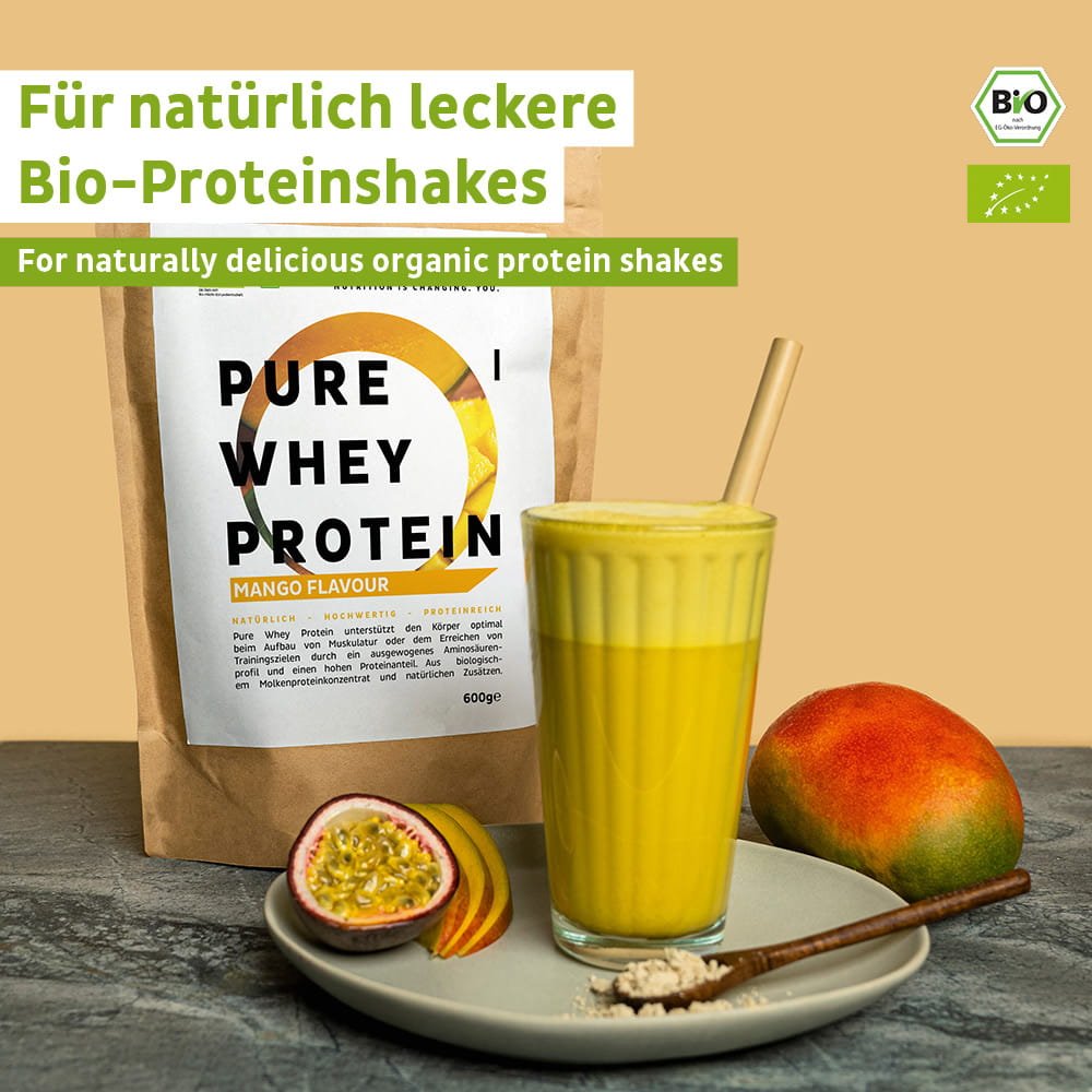 Whey Protein em Pó Orgânico Manga