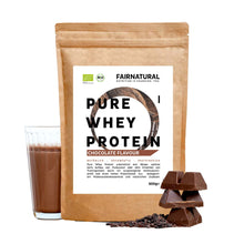 Whey protein orgânico em pó chocolate
