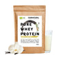 Whey protein orgânico em pó baunilha