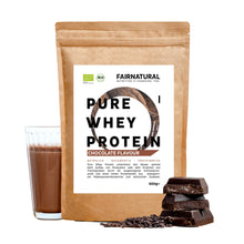 Whey protein orgânico em pó chocolate