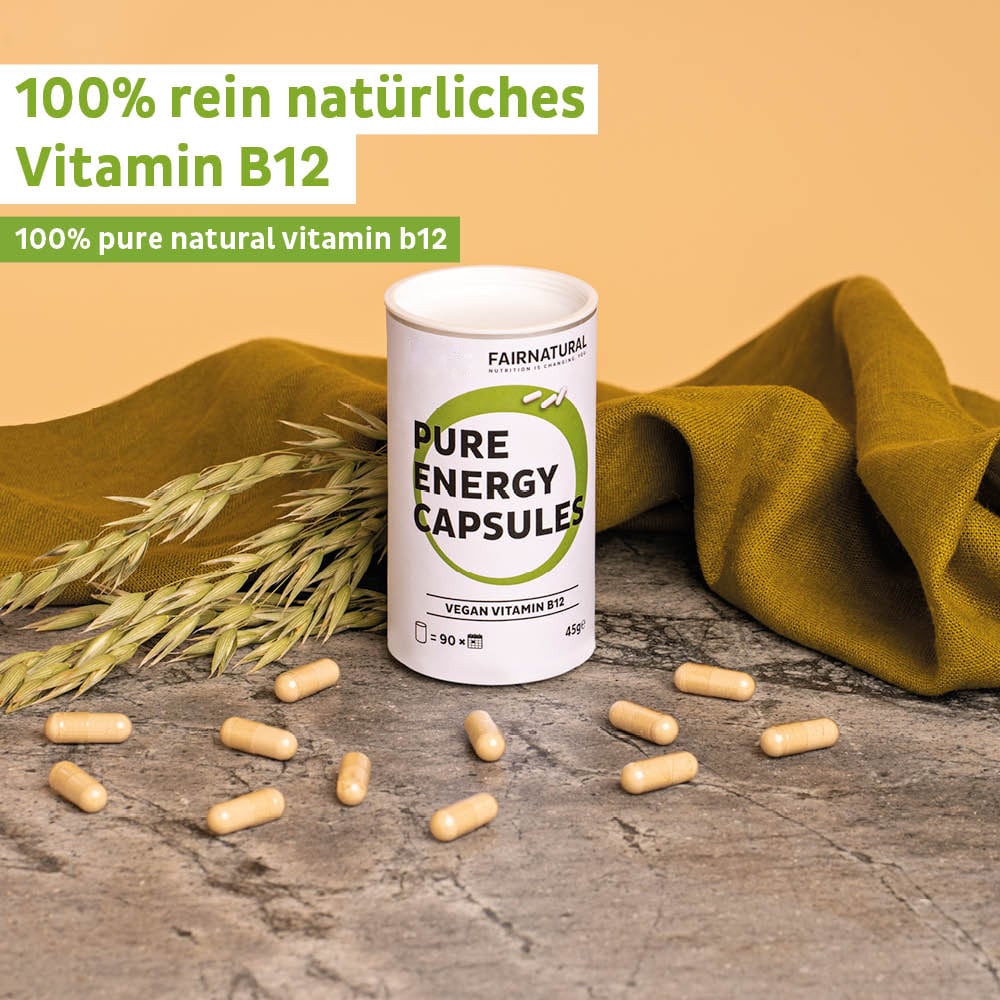 Cápsulas de vitamina B12