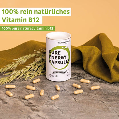 Cápsulas de vitamina B12