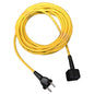 Cabo de alimentação Numatic de 2 fios, 12,5 m x 1,2 mm, amarelo | Pacote (1 peça)
