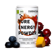 Bebida energética orgânica em pó pré-treino