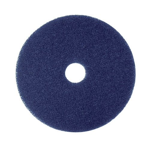 3M™ Economy Machine Pad Azul - Conjunto de 5 almofadas para limpeza de pisos