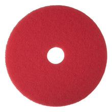 3M™ Economy Machine Pad Vermelho - Almofadas para limpeza de pisos