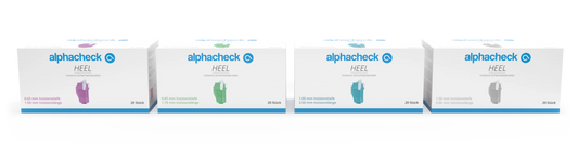 Lanceta de segurança para incisão Alphacheck Heel