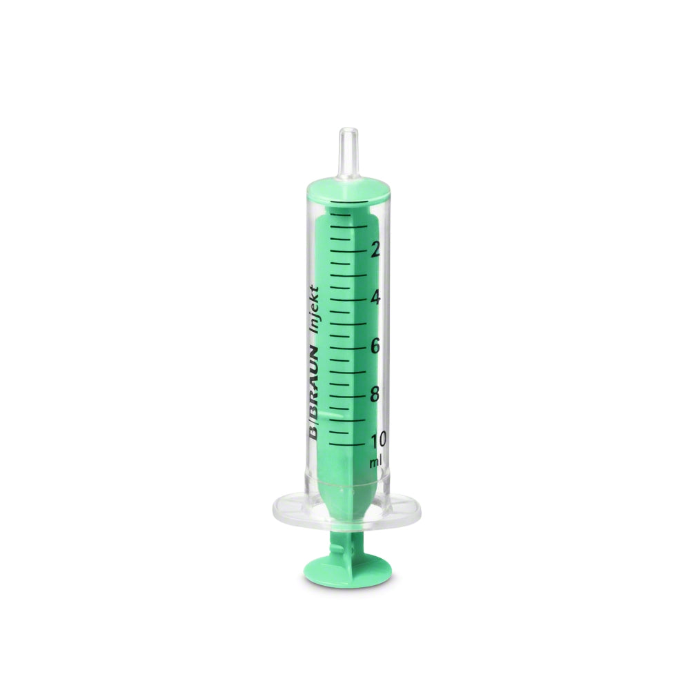 Injekt Solo Seringa, 10ml Luer-Adaptador, excêntrico | Embalagem (100 peças) 