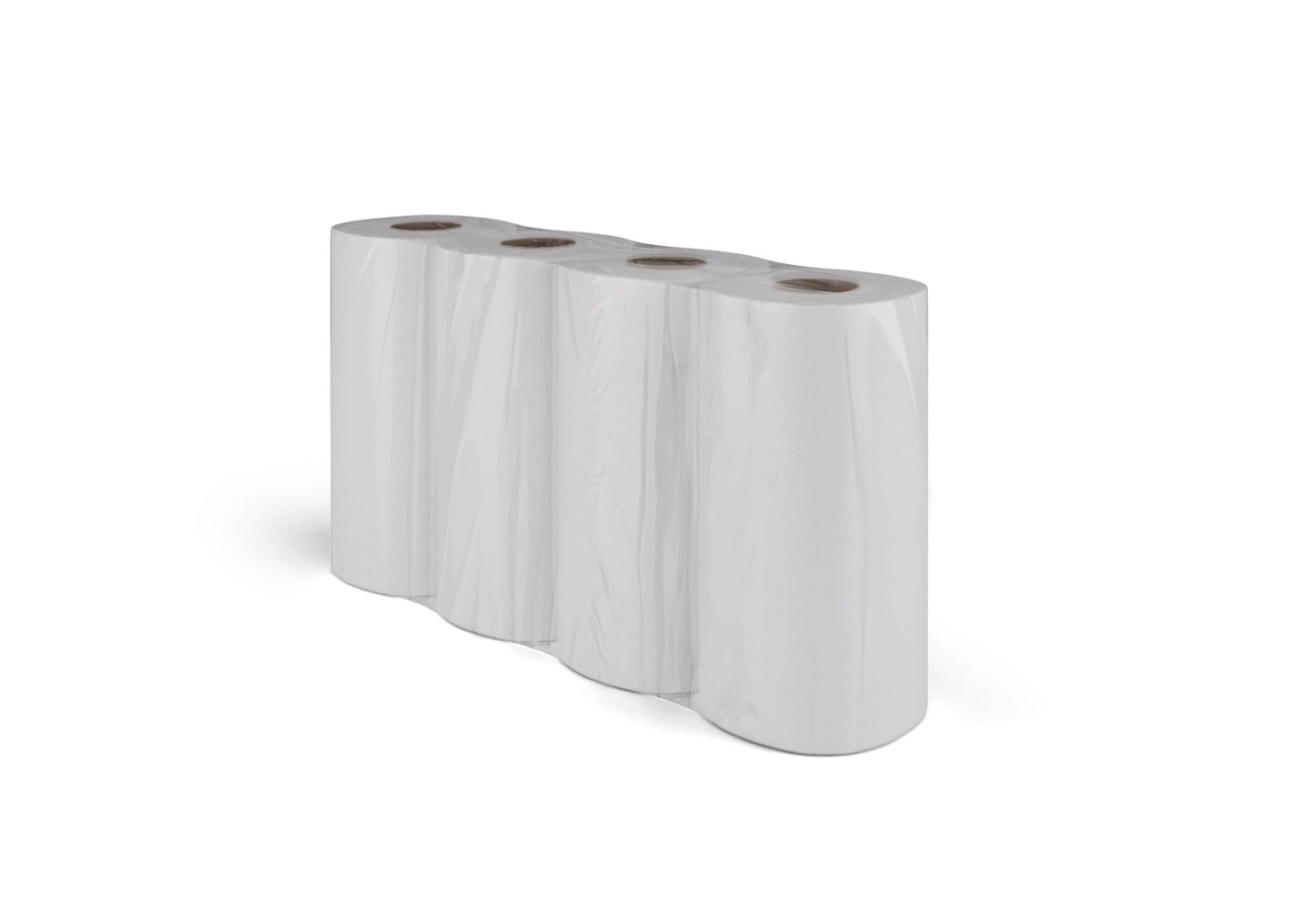 TOALHA DE COZINHA - neutra, 3 folhas, branca, 64 folhas, rolos 8x4 | Caixa (8 pacotes)