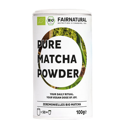 Pó de Matcha biológico para cerimónias