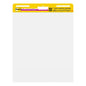 Post-it® Super Sticky Self-Adhesive Meeting Chart/Flipchart 559P-3, Branco, 63,5 cm x 76,2 cm, Promoção, 2 blocos + 1 grátis/pacote, 100% PEFC, SGSCH-PEFC-COC-110078 | Pacote (1 peça)