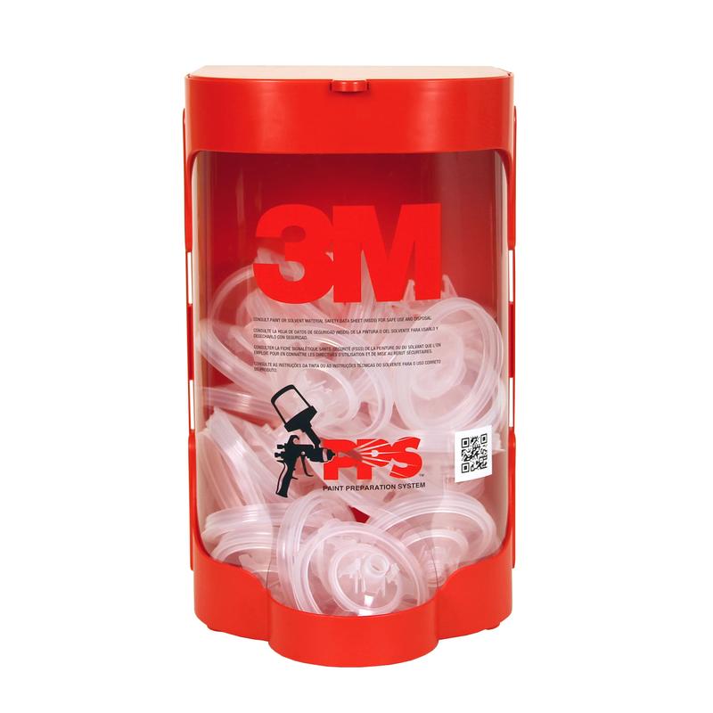 Dispensador 3M™ PPS™, para tampas PPS, vermelho, 16299 | Pacote (1 peça)
